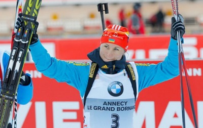 Українська біатлоністка Валентина Семеренко очолила рейтинг Кубка Світу