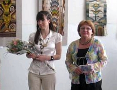 У Чернігові відкрилася виставка гобеленів Ганни Вершиніної