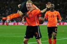 Футбол. Чемпіонат світу-2010. Збірна Нідерландів перемогла Словаччину з рахунком 2:1. ВІДЕО