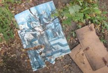 У Києві вандали спиляли хрест під Аскольдовою могилою