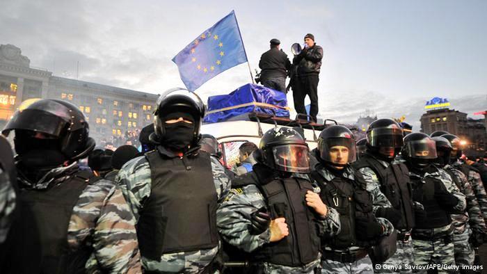 Європа засудила міліцейське насильство в Києві