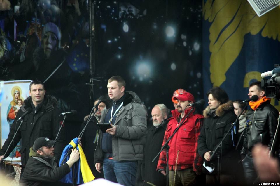 Активіста Автомайдану Дмитра Булатова розіп'яли та відрізали вухо. Фото