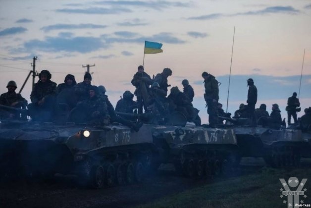 У Луганську українські силовики починають повномасштабну АТО