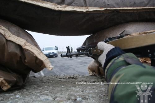 Напруга на ділянках Донецького та Луганського прикордонних загонів знову зростає