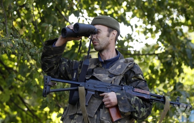 Терористи із «Войська донского» обстріляли з «Градів» блокпости Нацгвардії на Луганщині