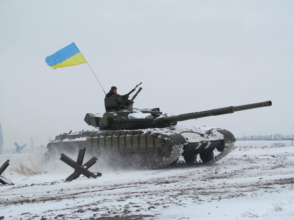 У зоні АТО продовжується бойові дії українських військ з терористами