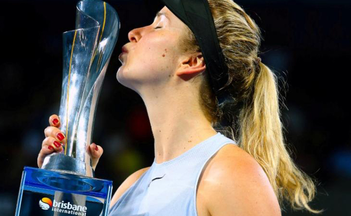 Теніс. Українка Еліна Світоліна виграла турнір серії WTA в Австралії