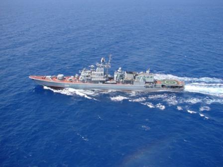 Український фрегат “Гетьман Сагайдачний” виконує завдання операції НАТО “Активні зусилля”. Фото