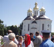 У Чернігові подія. До Катерининської церкви увійшла козацька громада УПЦ КП