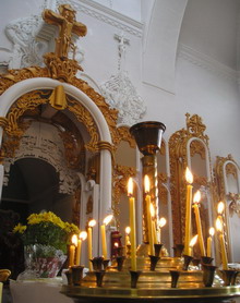 В Чернігові храмі святих мучеників князя Михаїла і боярина Федора відбулося освячення нового іконостасу