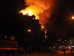 МНС заявляє, що повторної пожежі у будинку Руссова в Одесі не було