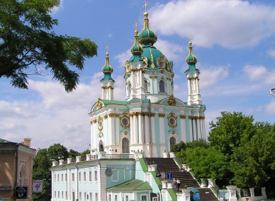 Реконструкцію Андріївської церкви у Києві планують закінчити у травні цього року