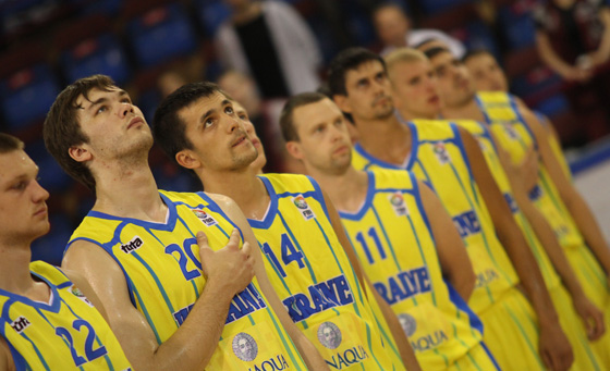 Українські баскетболісти розпочали свої виступи на Міжнародному турнірі у Мінську. Фото