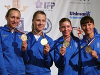 Українські шаблістки захистили титул чемпіонок Європи