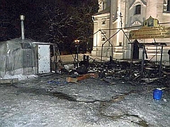 Новорічна пожежа біля Катерининської церкви - привід для чого?