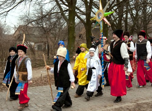 На різдвяних гуляннях в Запоріжжі можна було побачити і традиційну 
