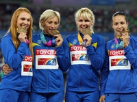 Українки виборюють світову «бронзу» в легкоатлетичній естафеті