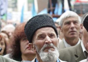 Кримські татари вийшли на акцію протесту