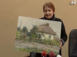 До Яготинського музею повернулась картина Сергія Шишка 