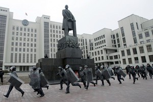 Пам'ятник Леніну в Мінську облили валеріаною