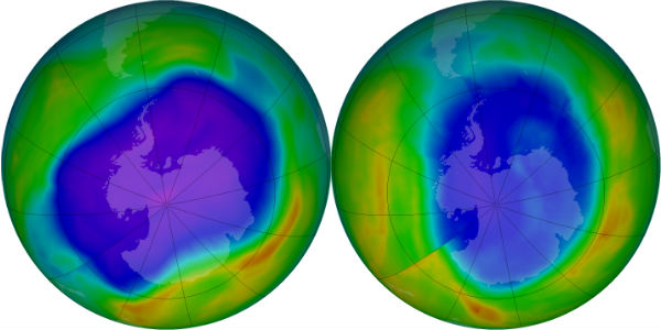 Озонова діра над Антарктидою нарешті почала зменшуватися