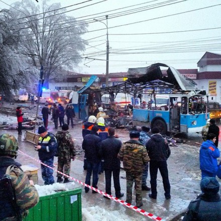 У Росії знову теракт: вибух у тролейбусі. Фото, відео