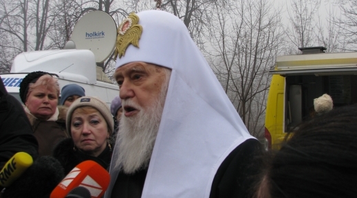 Патріарх Філарет переконаний, що російські війська незабаром заберуться із Криму. Відео