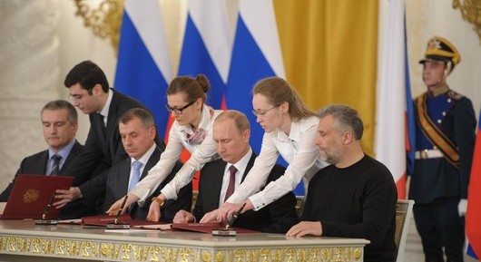 У Москві підписали договір про приєднання Криму до Росії (ВІДЕО)
