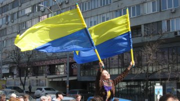 У Владивостоку на підтримку України вийшло близько 5 тисяч чоловік