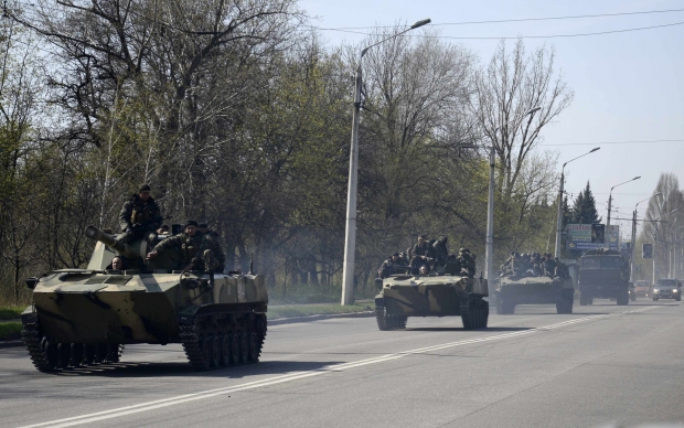Міністерство оборони України спростовує інформацію про захоплення бронетехніки у Краматорську