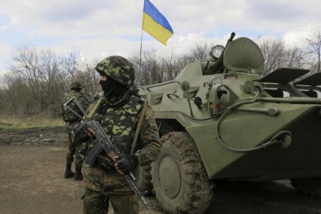 Українські силовики знищили блокпост сепаратистів у селі Черкаське на в’їзді до міста Слов’янськ