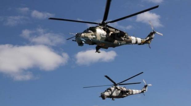 Терористи збили ще один вертоліт військових (оновлено). ВІДЕО