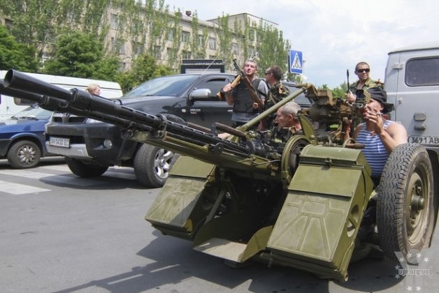 Бійцям АТО у Слов’янську вдалося знищили самохідну артилерійську установку НОНА