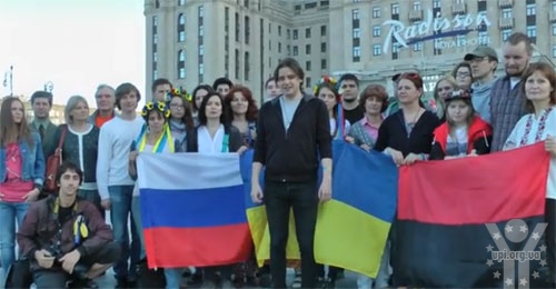 Жителі російської столиці висловили підтримку українцям (ВІДЕО)