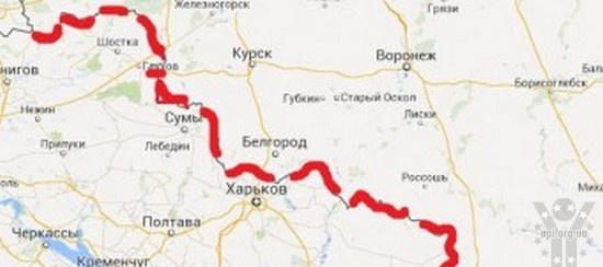 Україна почала облаштування кордону з Росією