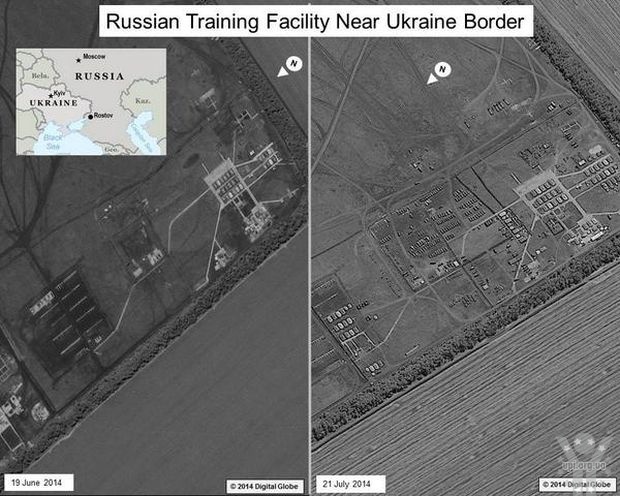 Супутникові фото центру підготовки терористів в Росії (ФОТО)