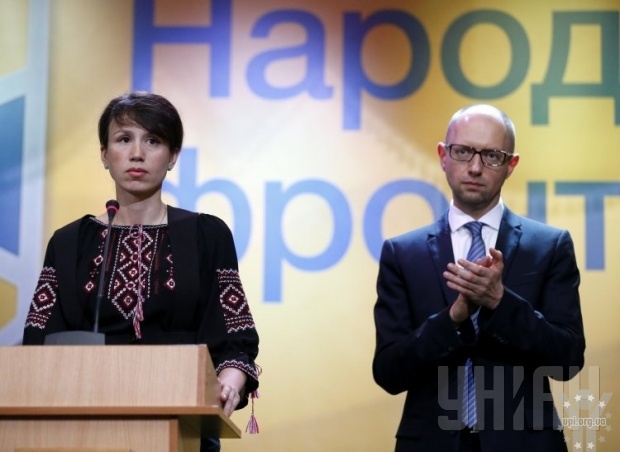 До першої п’ятірки виборчого списку «Народного Фронту» увійшли Яценюк і Чорновол
