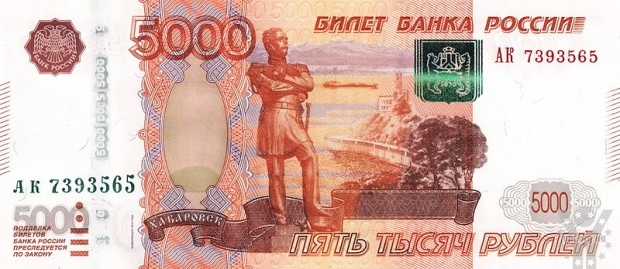Російський рубль обвалився до абсолютного рекорду