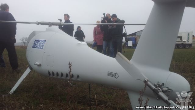 Місія ОБСЄ в Україні провела перший успішний політ безпілотника