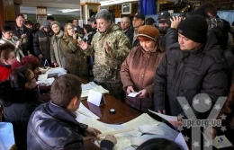 У день виборів Президент відвідав звільнений від терористів Краматорськ