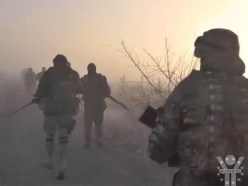 Українськими бійцями повернуто контроль над селищем Опитне біля Донецького аеропорту. Відео