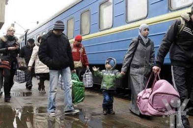 В Україні біженців і переселенців уже понад мільйон