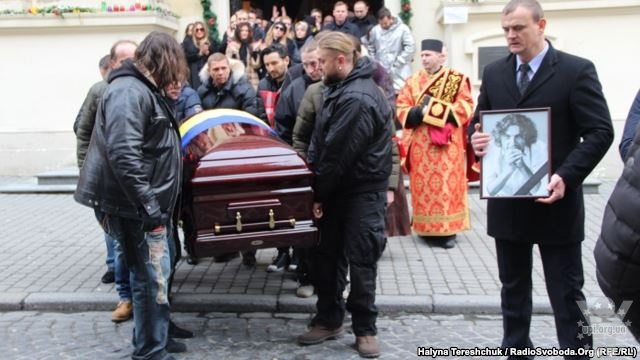 Кузьму Скрябіна поховали у родинному склепі поблизу Львова