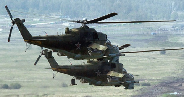 В Україну вторгся вертоліт без розпізнавальних знаків