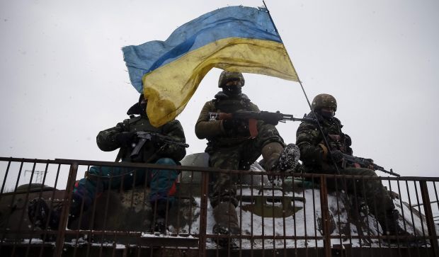 Група українських військових в районі Дебальцевого потрапила в засідку і була взята в полон