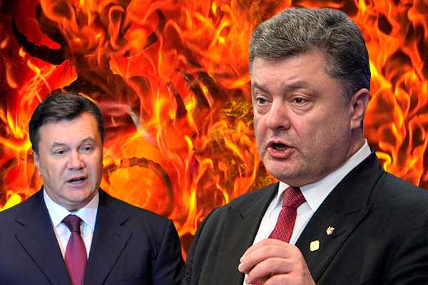 Порошенко про Януковича: Ми чекаємо його з нетерпінням. Хай очолить протестний рух. У кращому разі - у в'язниці