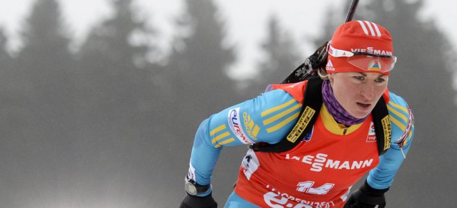 Українська біатлоністка Валентина Семеренко завоювала золоту медаль