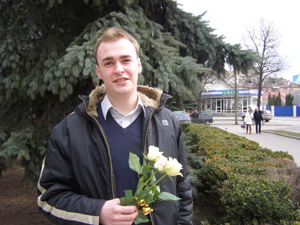 Рівненський студент започаткував бізнес на “Розмовляючих квітах”
