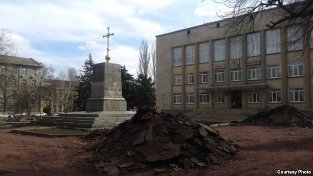 Криворізький Ленін стояв на зруйнованому радянською владою храмі