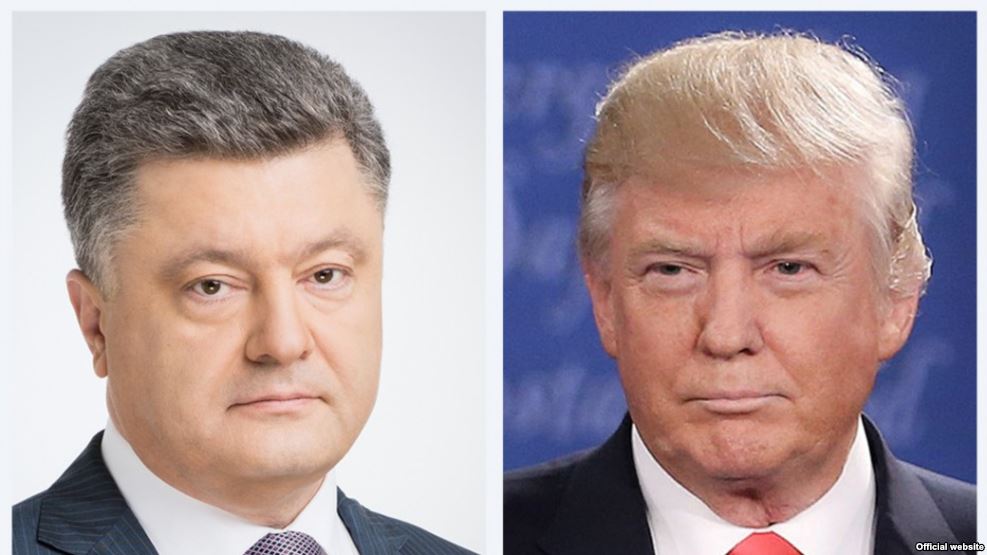 Порошенко та Трамп обговорили загострення ситуації на Донбасі